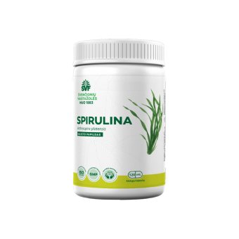 Švenčionių vaistažolės, Spirulinos milteliai, 120 kapsulių