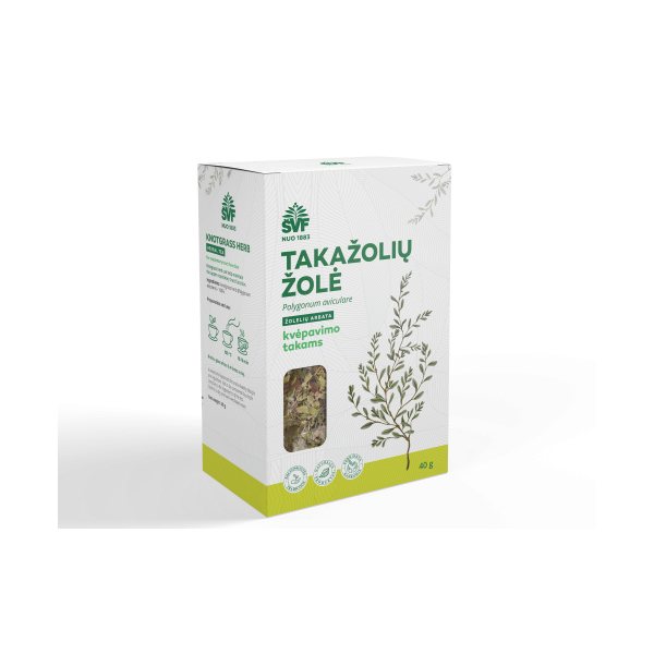 ŠVENČIONIŲ VAISTAŽOLĖS TAKAŽOLIŲ ŽOLĖ, žolelių arbata, 40 g