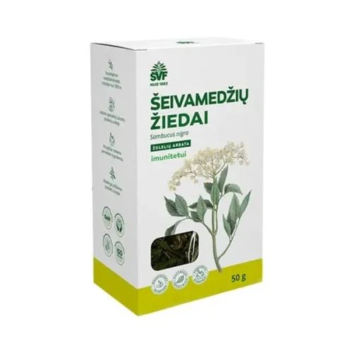 ŠVF arbata ŠEIVAMEDŽIO ŽIEDAI, 50 g