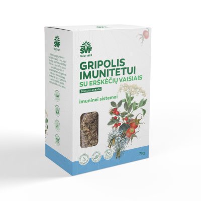 ŠVF GRIPOLIS IMUNITETUI su erškėčių vaisiais, 70 g