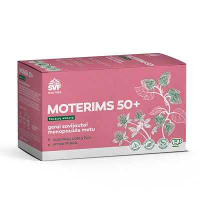 ŠVF MOTERIMS 50+, vaistažolių arbata, N20