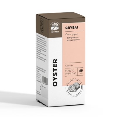 ŠVF OYSTER kapsulės, N60, 15 g