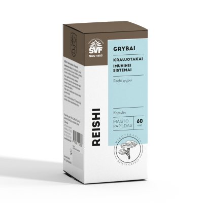 ŠVF REISHI kapsulės, N60, 15 g