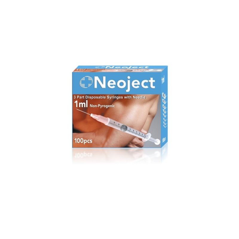 ŠVIRKŠTAS INSULIN. U-100 NEOJECT SU ADATA N100, 1 ml