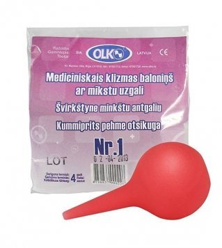ŠVIRKŠTYNĖ OLKO minkštu antgaliu NR.1, 30 ml