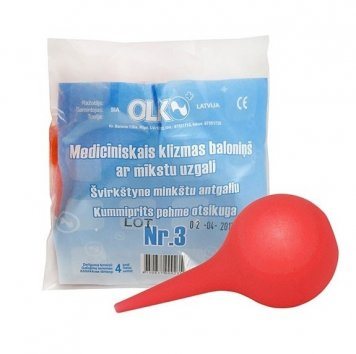 ŠVIRKŠTYNĖ OLKO minkštu antgaliu NR.3, 90 ml