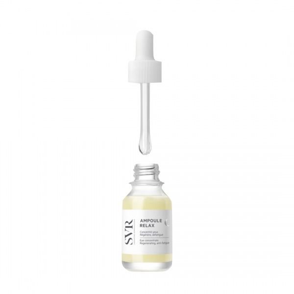 SVR AMPOULE RELAX atpalaiduojamasis naktinis serumas paakiams, 15 ml