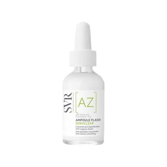 SVR azelaino serumas į aknę linkusiai odai SEBIACLEAR [AZ] AMPOULE FLASH, 30 ml