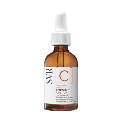 SVR C AMPOULE ANTI-OX, koncentruotas skaistinamasis serumas su vitaminu C, 30 ml