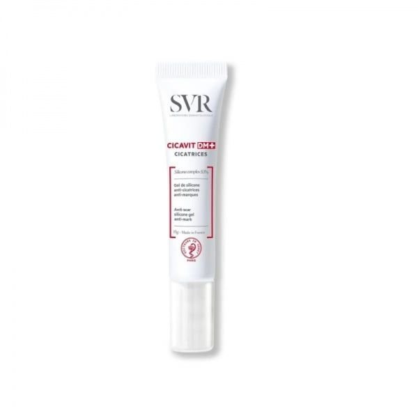 SVR CICAVIT DM+ CICATRICES medicinos priemonė gelis nuo randų, 15 g