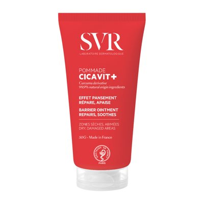 SVR CICAVIT+ POMMADE, atkuriamasis balzamas pažeistai ir sudirgusiai odai, 50 g