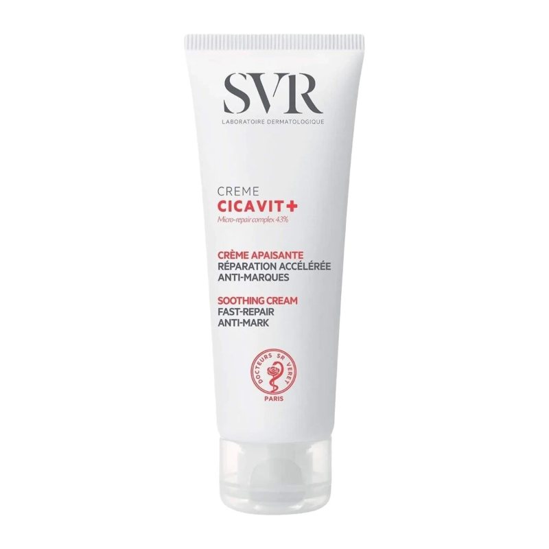SVR CICAVIT+ raminamasis ir atkuriamasis kremas pažeistai odai, 40 ml