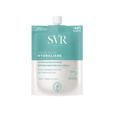 SVR HYDRALIANE CREME RICHE drėkinamasis veido kremas dehidratuotai, sausai odai, 50 ml