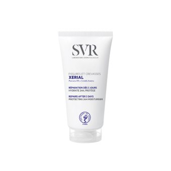 SVR kojų kremas su šlapalu itin sausoms, šiurkščioms pėdoms XERIAL FISSURES & CREVASSES, 50 ml