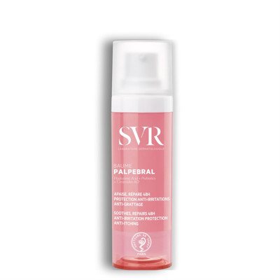SVR PALPEBRAL BAUME, raminamasis, atkuriamasis veido ir akių srities kremas į egzemą linkusiai odai, 30 ml