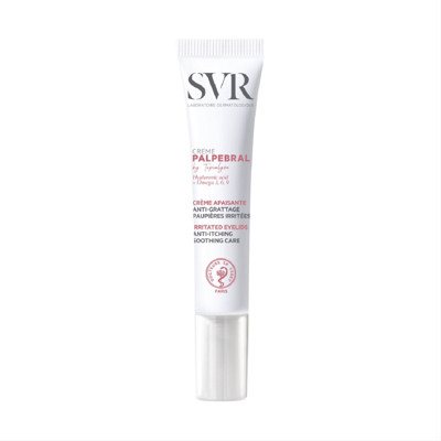 SVR PALPEBRAL CRÈME BY TOPIALYSE, raminamasis akių vokų kremas, 15 ml