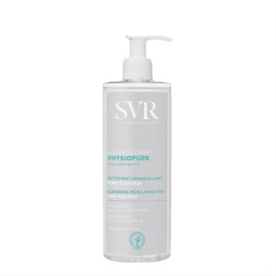 SVR PHYSIOPURE EAU MICELLAIRE, micelinis makiažo valiklis jautriai odai, 400 ml