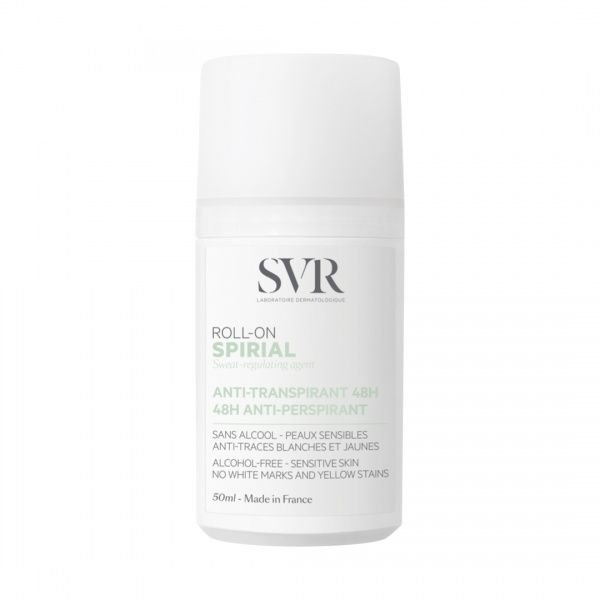 SVR rutulinis antiperspirantas SPIRIAL, 50 ml