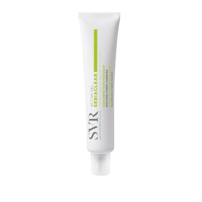 SVR SEBIACLEAR ACTIVE GEL drėkinamasis gelis į aknę linkusiai odai, 40 ml