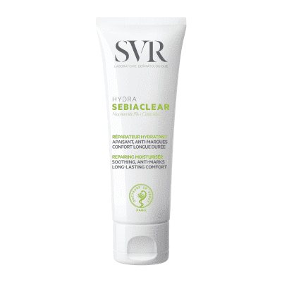 SVR SEBIACLEAR CREME HYDRA drėkinamasis veido kremas riebiai, mišriai odai, 40 ml