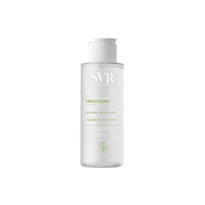 SVR SEBIACLEAR EAU MICELLAIRE micelinis vanduo riebiai ir mišriai odai, 100 ml