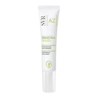 SVR SEBIACLEAR GEL FLASH 4H, gelis probleminėms zonoms, 15 ml