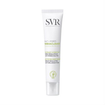 SVR SEBIACLEAR MAT + PORES, matizuojantis, poras mažinantis veido kremas, 40 ml