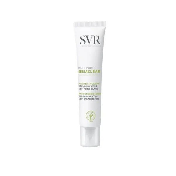 SVR SEBIACLEAR MAT+PORES drėkinamasis matiškumo suteikiantis kremas, 40 ml