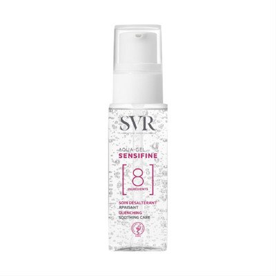 SVR SENSIFINE AQUA GEL, drėkinamasis veido kremas itin jautriai odai, 40 ml