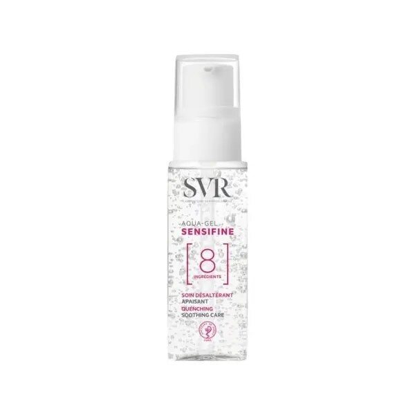 SVR SENSIFINE AQUA-GEL raminamasis gelis jautriai odai, 40 ml