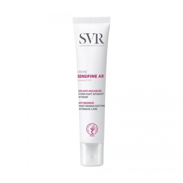 SVR SENSIFINE AR CRÈME raminamasis veido kremas į raudonį linkusiai odai, 40 ml