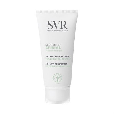SVR SPIRIAL DEO-CRÈME, kreminis antiperspirantas nuo intensyvaus prakaitavimo, 50 ml