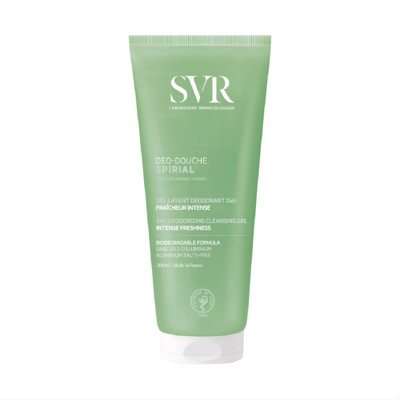 SVR SPIRIAL DEO-DOUCHE, dezodoruojantis kūno prausiklis su probiotikais, 200 ml