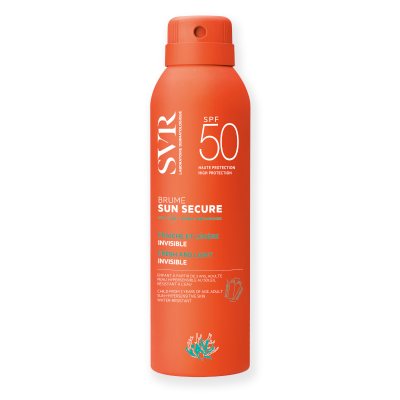 SVR SUN SECURE BRUME SPF50 purškiamas balzamas nuo saulės veidui ir kūnui, 200 ml