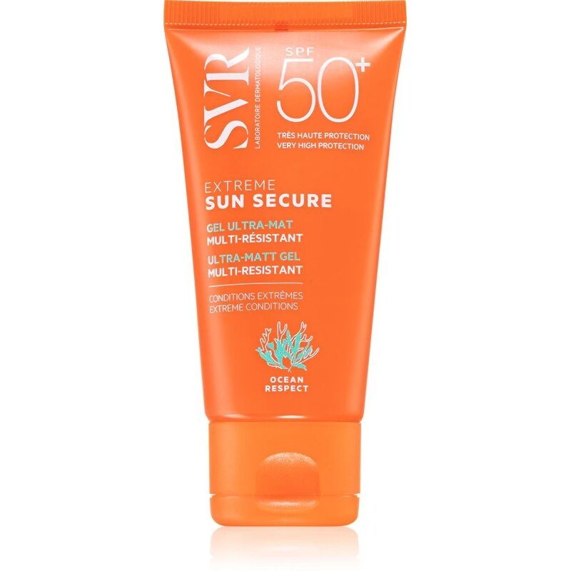 SVR SUN SECURE EXTREME apsauginis gelis nuo saulės SPF50+, 50 ml