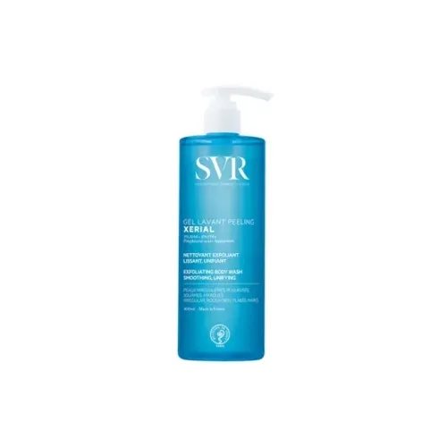 SVR šveičiamasis valomasis prausimosi gelis XERIAL, 400 ml