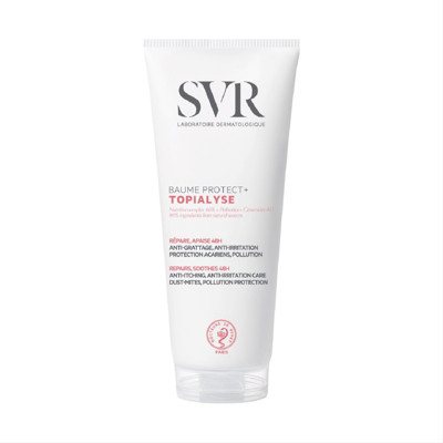 SVR TOPIALYSE BAUME PROTECT+, maitinamasis kūno kremas niežtinčiai, atopiškai odai, 200 ml