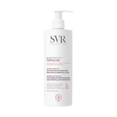 SVR TOPIALYSE BAUME PROTECT+, maitinamasis kūno kremas niežtinčiai, atopiškai odai, 400 ml