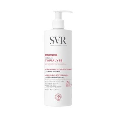 SVR TOPIALYSE CRÈME drėkinamasis kremas sausai, jautriai odai, 400 ml