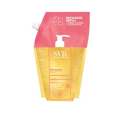 SVR TOPIALYSE HUILE LAVANTE REFILL aliejinis kūno prausiklis sausai ir atopinei odai PAPILDYMAS, 1 l