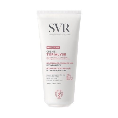 SVR TOPIALYSE maitinamasis kremas jautriai ir sausai odai, 200 ml
