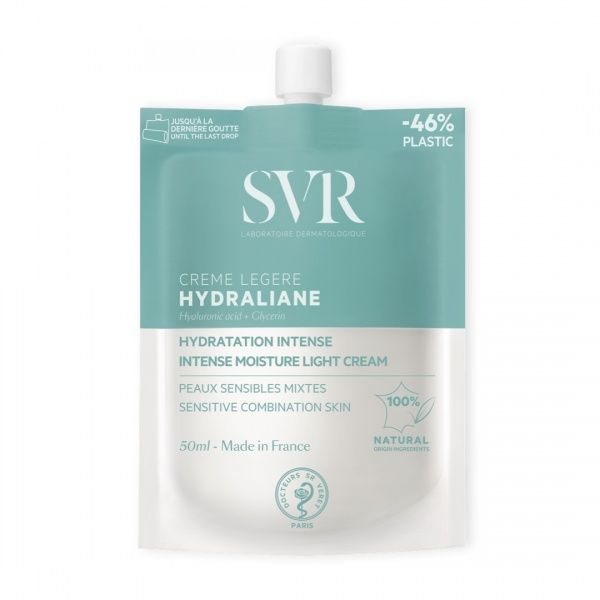 SVR veido kremas dehidratuotai, mišriai odai HYDRALIANE LEGERE, 50 ml