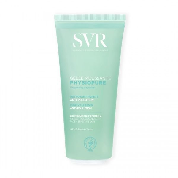 SVR veido prausiklis itin jautriai odai PHYSIOPURE GELEE MOUSSANTE, 200 ml