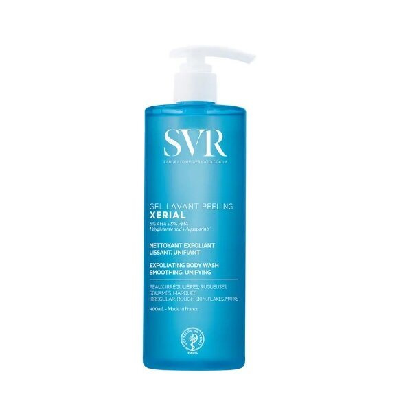 SVR XERIAL GEL LEVANT PEELING šveičiamasis odos valymo gelis, 400 ml