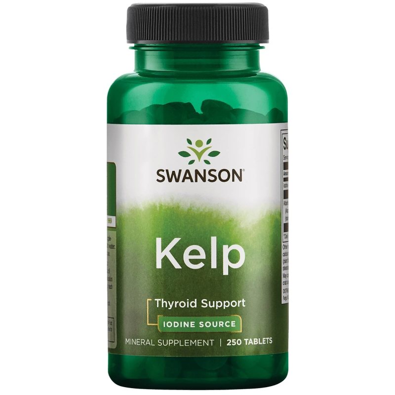 SWANSON, Kelp (Jodas) 225MCG tab., N250
