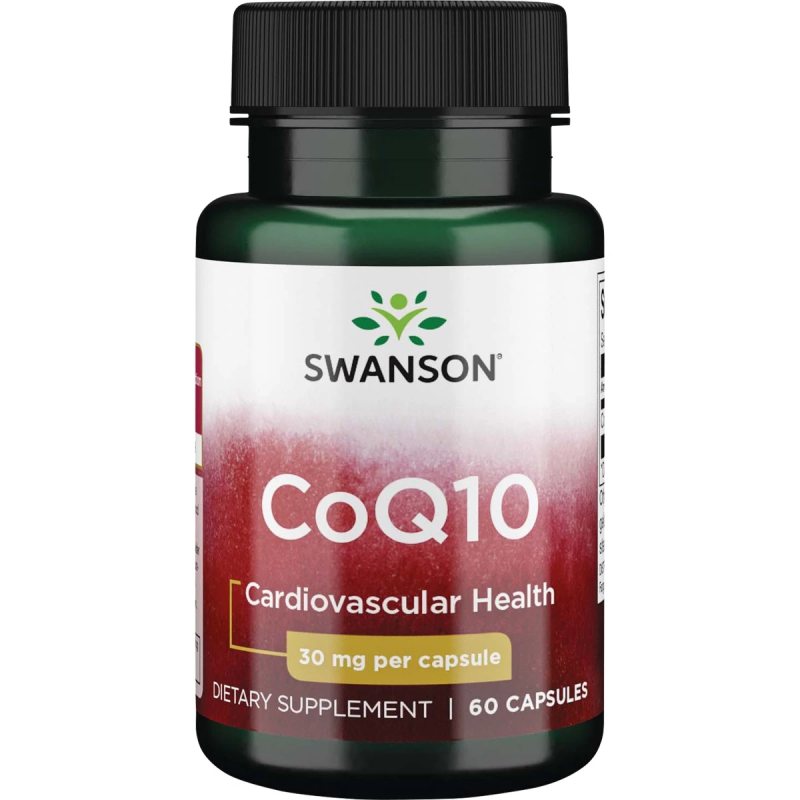 SWANSON, Kofermentas Q10 30MG, N60