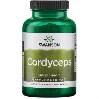 SWANSON KORDICEPSAS, 600 mg, 120 kapsulių
