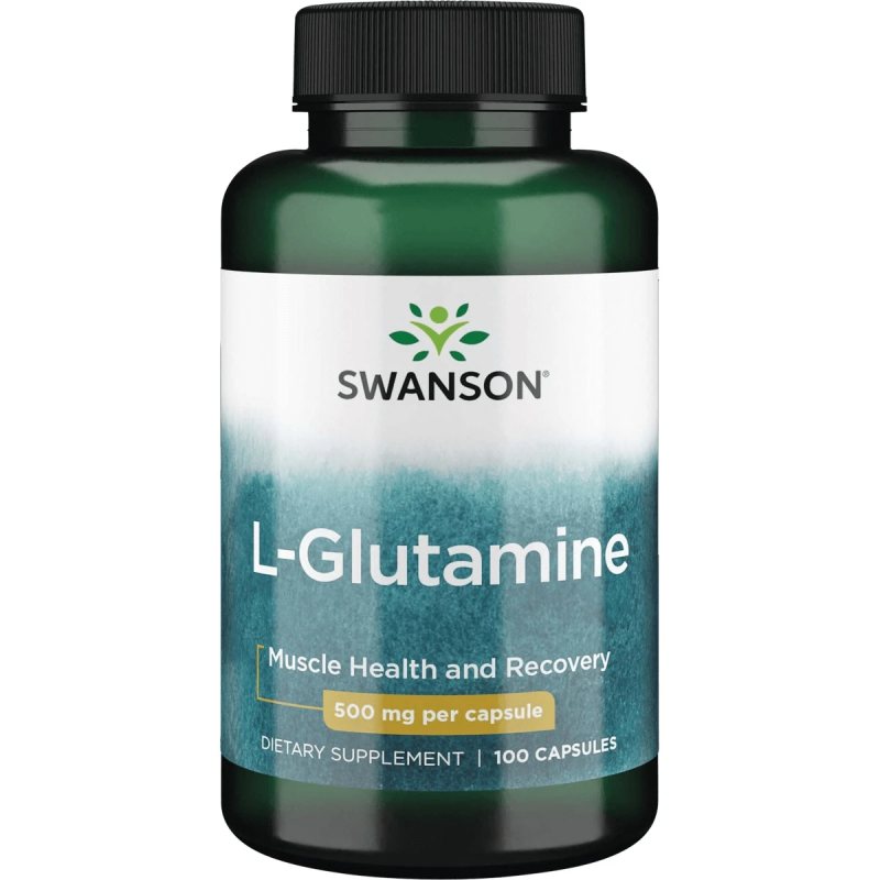 SWANSON, L-Glutaminas 500MG kaps., N100