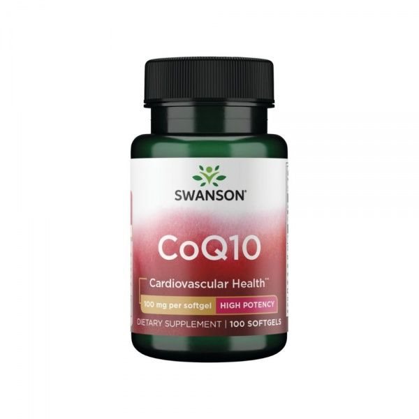 SWANSON maisto papildas KOFERMENTAS Q10 100 mg, 100 kaps.