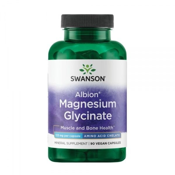 SWANSON maisto papildas MAGNIO BISGLICINATAS, 90 kaps.